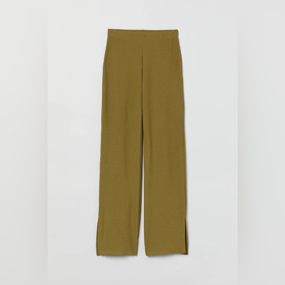 H&M Olive Knit Pants Size Small